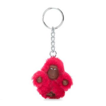 Kipling Sven Extra Small Iconic Monkey Keychain Accessoires Rood | België 1238IL